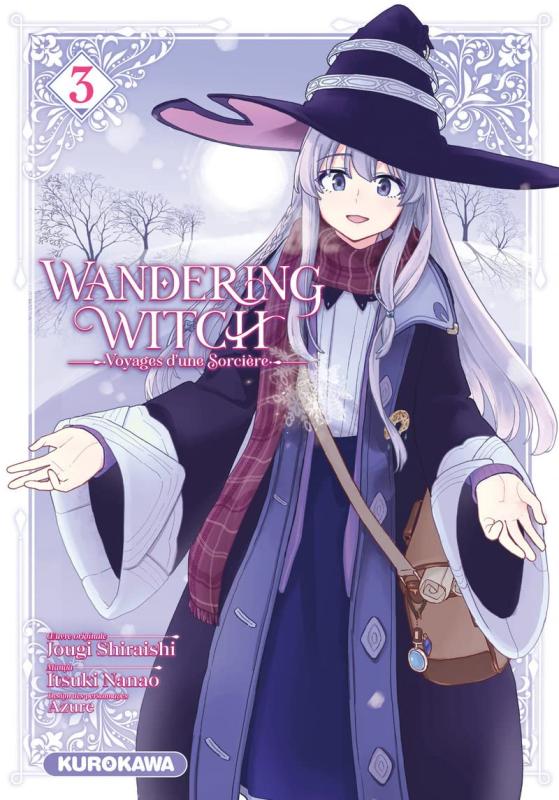  Wandering witch - Voyages d’une sorcière T3, manga chez Kurokawa de Shiraishi, Azure, Nanao