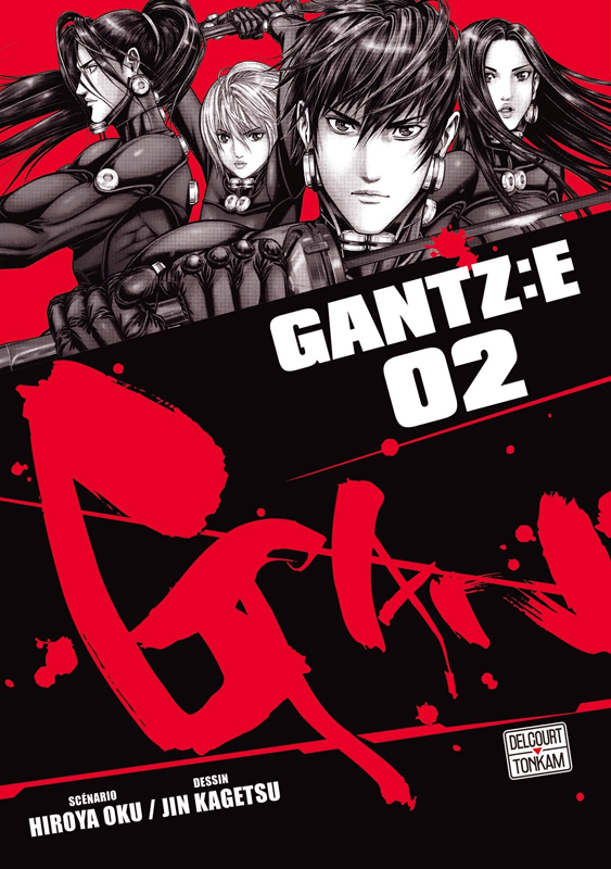  Gantz:E T2, manga chez Delcourt Tonkam de Oku, Kagetsu
