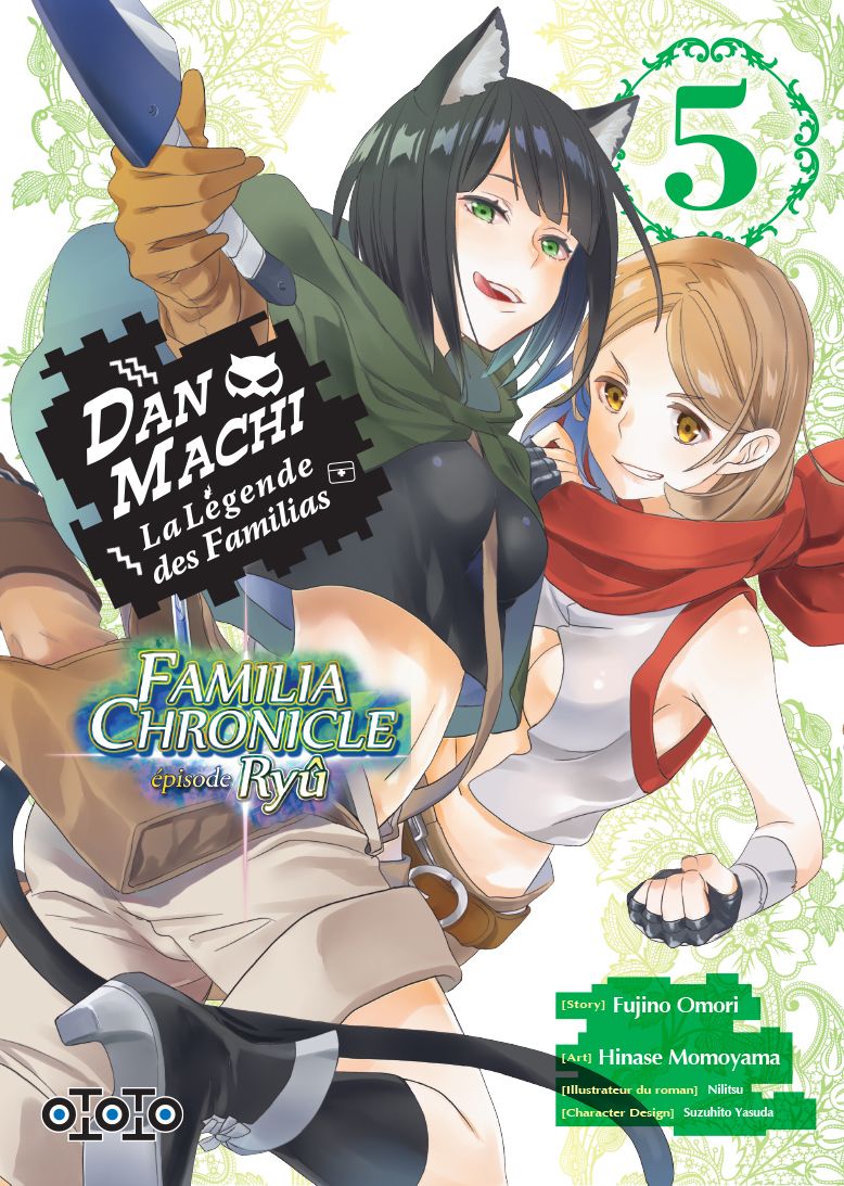  Dan Machi – Familia Chronicle - Episode Ryû T5, manga chez Ototo de Omori, Momoyama