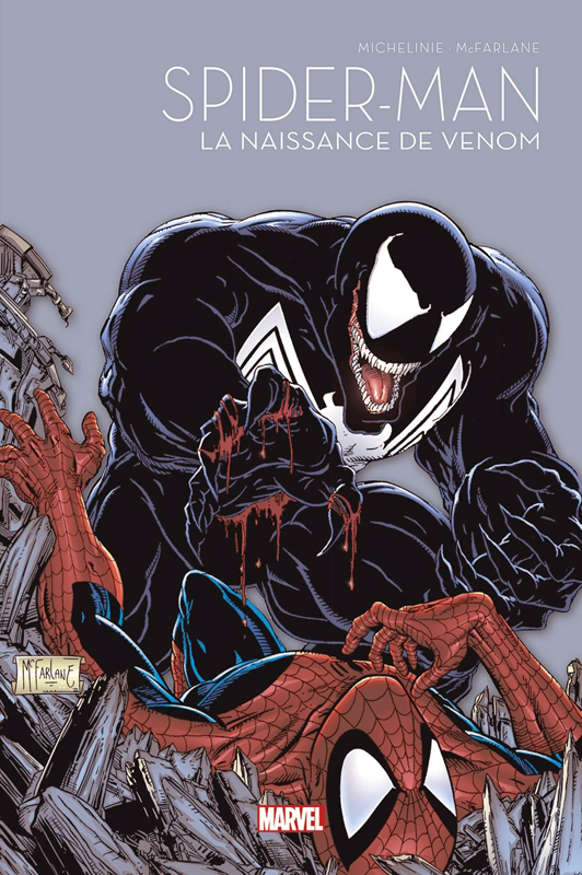  Spider-Man la collection anniversaire  T5 : La naissance de Venom (0), comics chez Panini Comics de Michelinie, McFarlane, Sharen