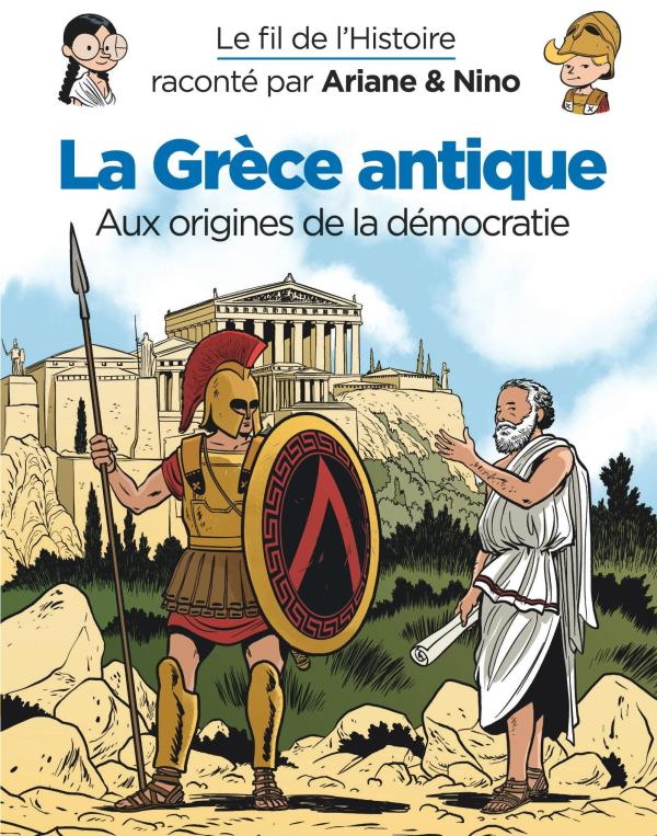 Le Fil de l'Histoire T24 : La Grèce antique (0), bd chez Dupuis de Erre, Savoia, Perdriset