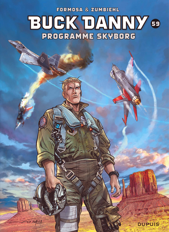  Buck Danny T59 : Programme Skyborg (0), bd chez Dupuis de Zumbiehl, Formosa, Le Capon