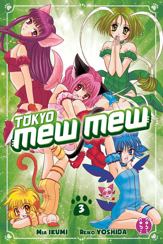  Tokyo Mew Mew T3, manga chez Nobi Nobi! de Yoshida, Ikumi
