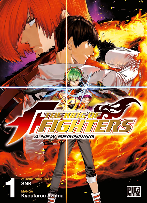  The king of fighters - A new beginning T1, manga chez Pika de SNK - Shinsekai Gakkyoku Zatsugidan, Azuma