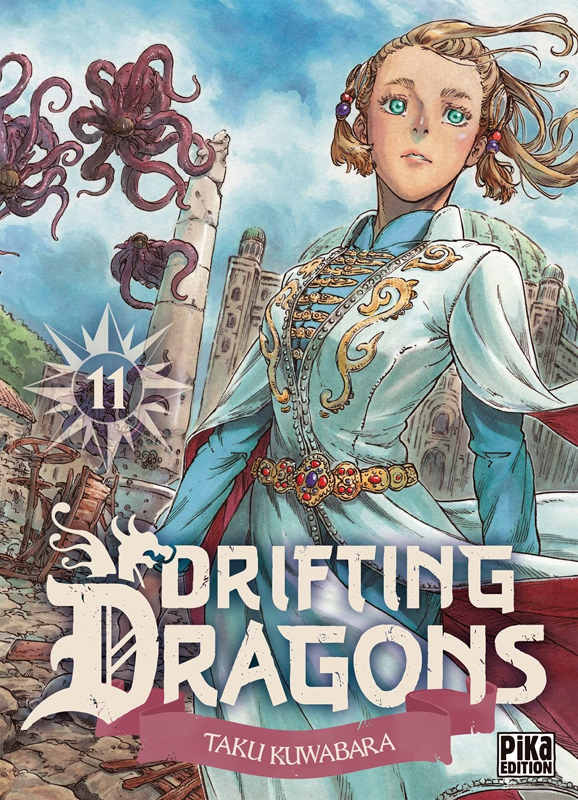  Drifting dragons T11, manga chez Pika de Kuwabara