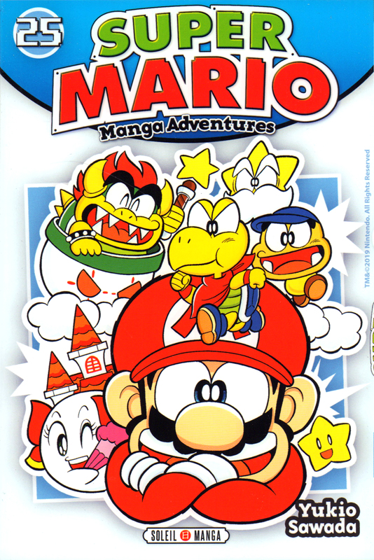  Super Mario T25, manga chez Soleil de Sawada