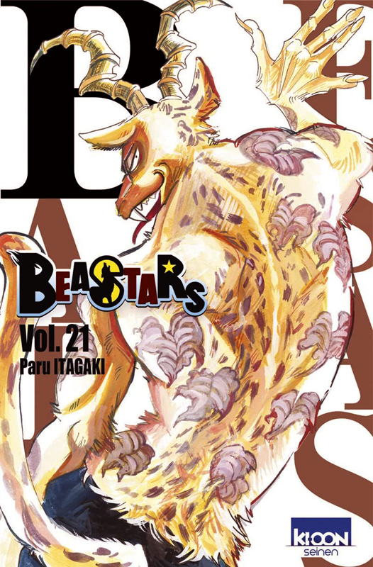  Beastars T21, manga chez Ki-oon de Itagaki