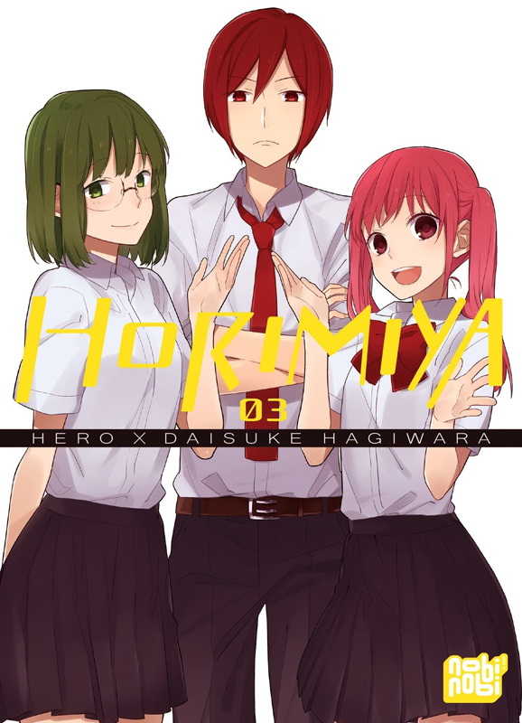  Horimiya T3, manga chez Nobi Nobi! de Hero, Hagiwara