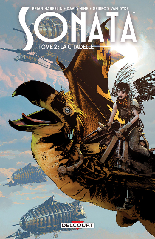  Sonata T2 : La Citadelle (0), comics chez Delcourt de Hine, Haberlin, Van Dyke