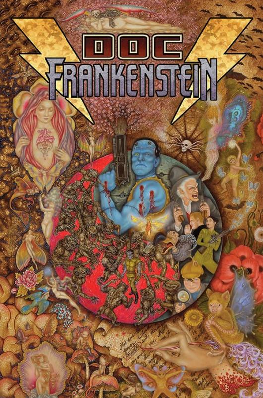 Doc Frankenstein, comics chez Huginn & Muninn de Wachoski, Wachowski, Paraiso, Rodriguez, Skroce, Bray, Blanchard, Isanove, Cox, Keith, Darrow