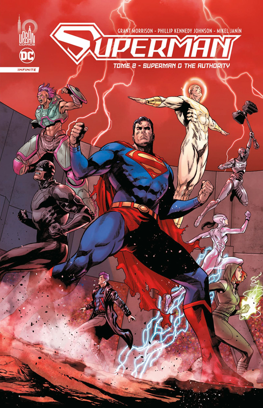  Superman Infinite  T2, comics chez Urban Comics de Kennedy Johnson, Morrison, Collectif, Janin, Basri, Sampere