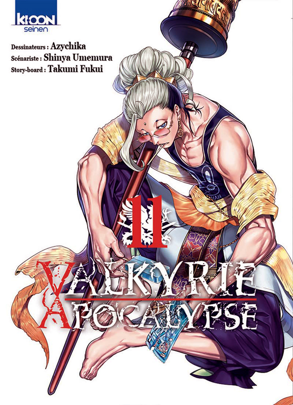  Valkyrie apocalypse T11, manga chez Ki-oon de Umemura, Ajichika