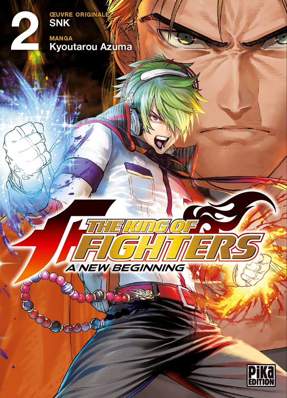  The king of fighters - A new beginning T2, manga chez Pika de SNK - Shinsekai Gakkyoku Zatsugidan, Azuma