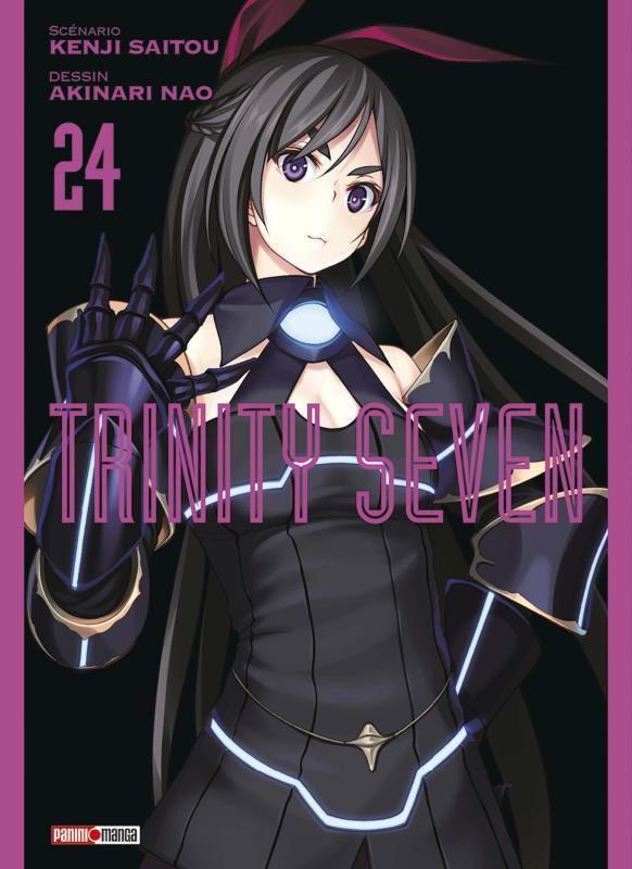  Trinity seven T24, manga chez Panini Comics de Nao, Saitô