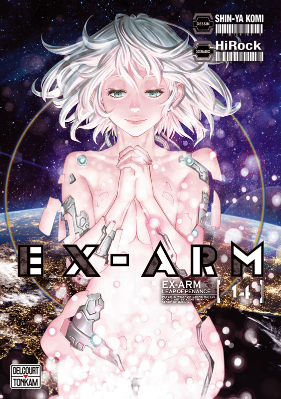  Ex-Arm T14, manga chez Delcourt Tonkam de Hirock, Komi
