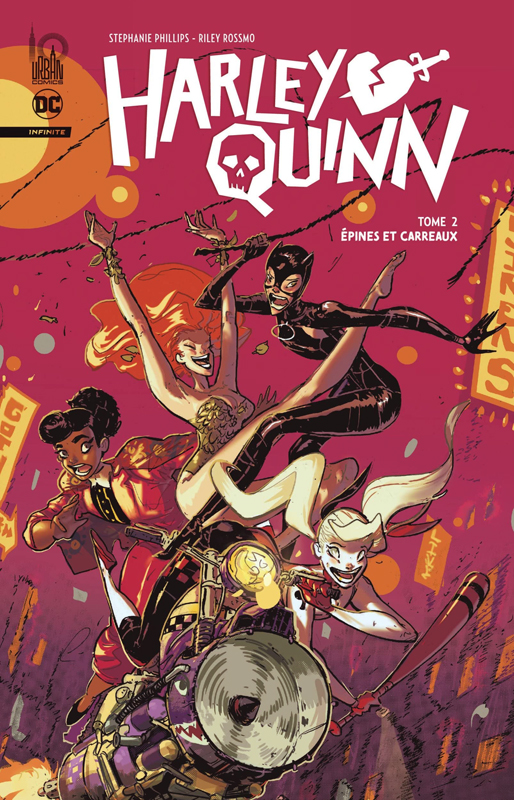  Harley Quinn Infinite  T2 : Epines et carreaux (0), comics chez Urban Comics de Phillips, Rossmo, Braga, Prianto, Plascencia