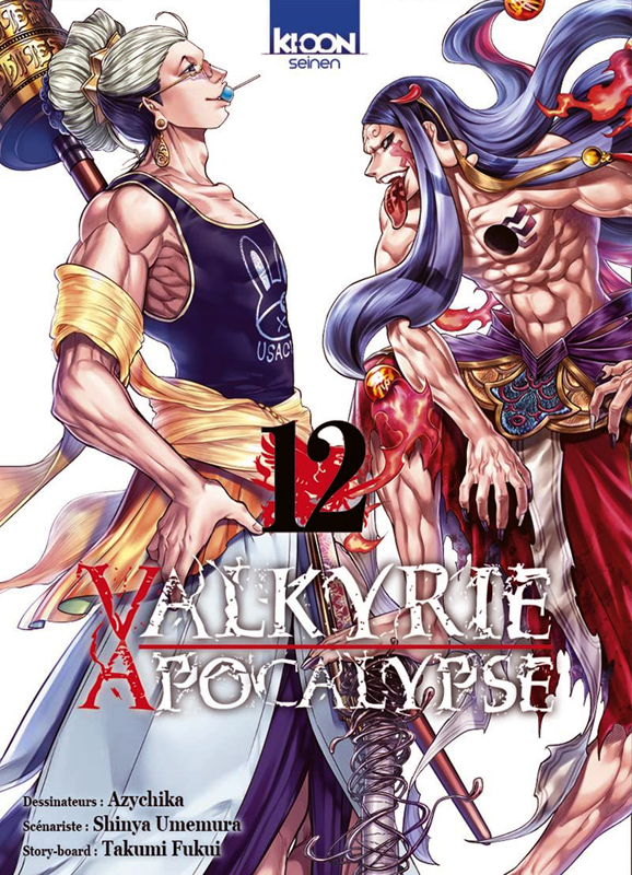  Valkyrie apocalypse T12, manga chez Ki-oon de Umemura, Ajichika
