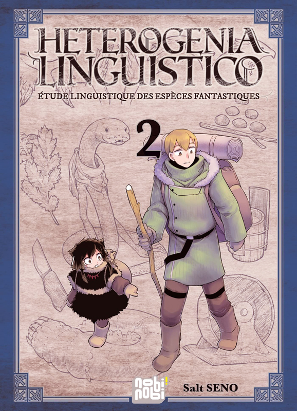  Heterogenia linguistico T2, manga chez Nobi Nobi! de Seno