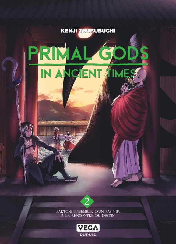  Primal gods in ancient times T2, manga chez Dupuis de Tsurubuchi