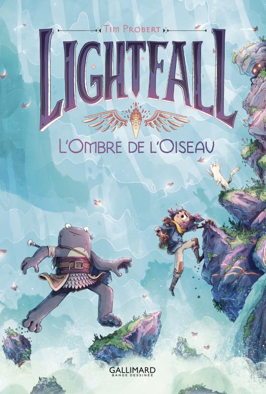  Lightfall T2 : L'Ombre de l'oiseau (0), bd chez Gallimard de Probert