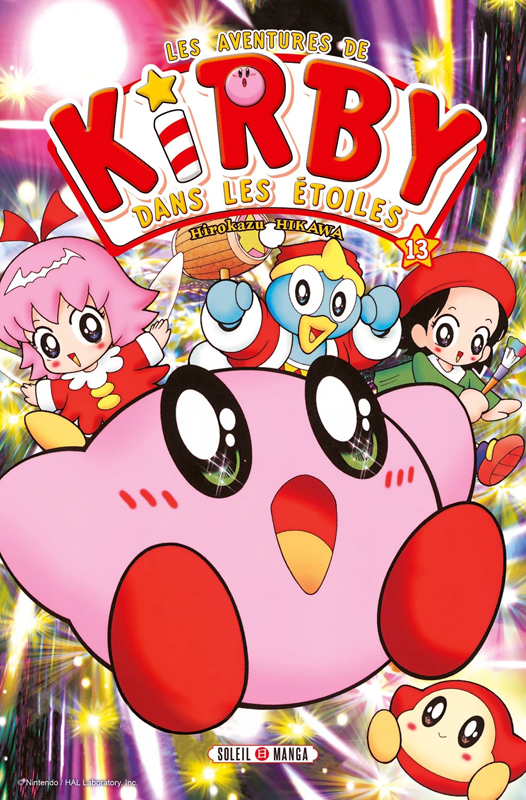 Les aventures de Kirby dans les étoiles T13, manga chez Soleil de Sakurai, Hikawa