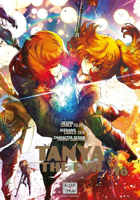  Tanya the evil T18, manga chez Delcourt Tonkam de Carlo, Tôjô
