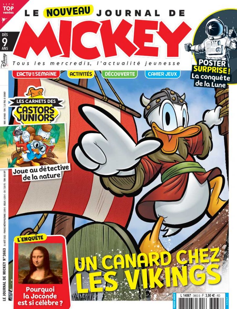 Le Journal de Mickey : Le nouveau journal de Mickey n°3663 (0), bd chez Unique Heritage Media  de Disney