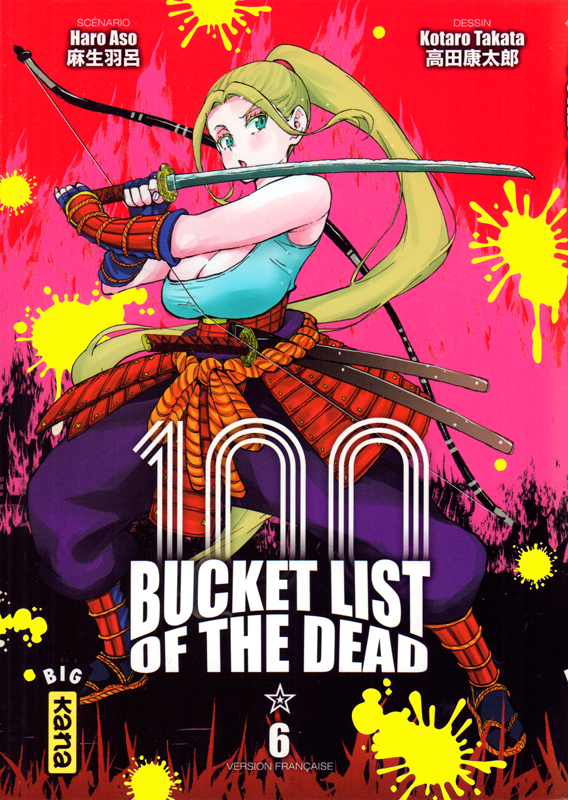  Bucket list of the dead T6, manga chez Kana de Haro, Takata