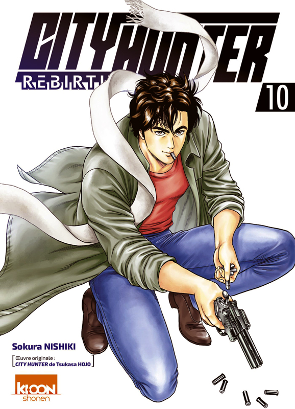  City Hunter rebirth T10, manga chez Ki-oon de Hôjô, Nishiki