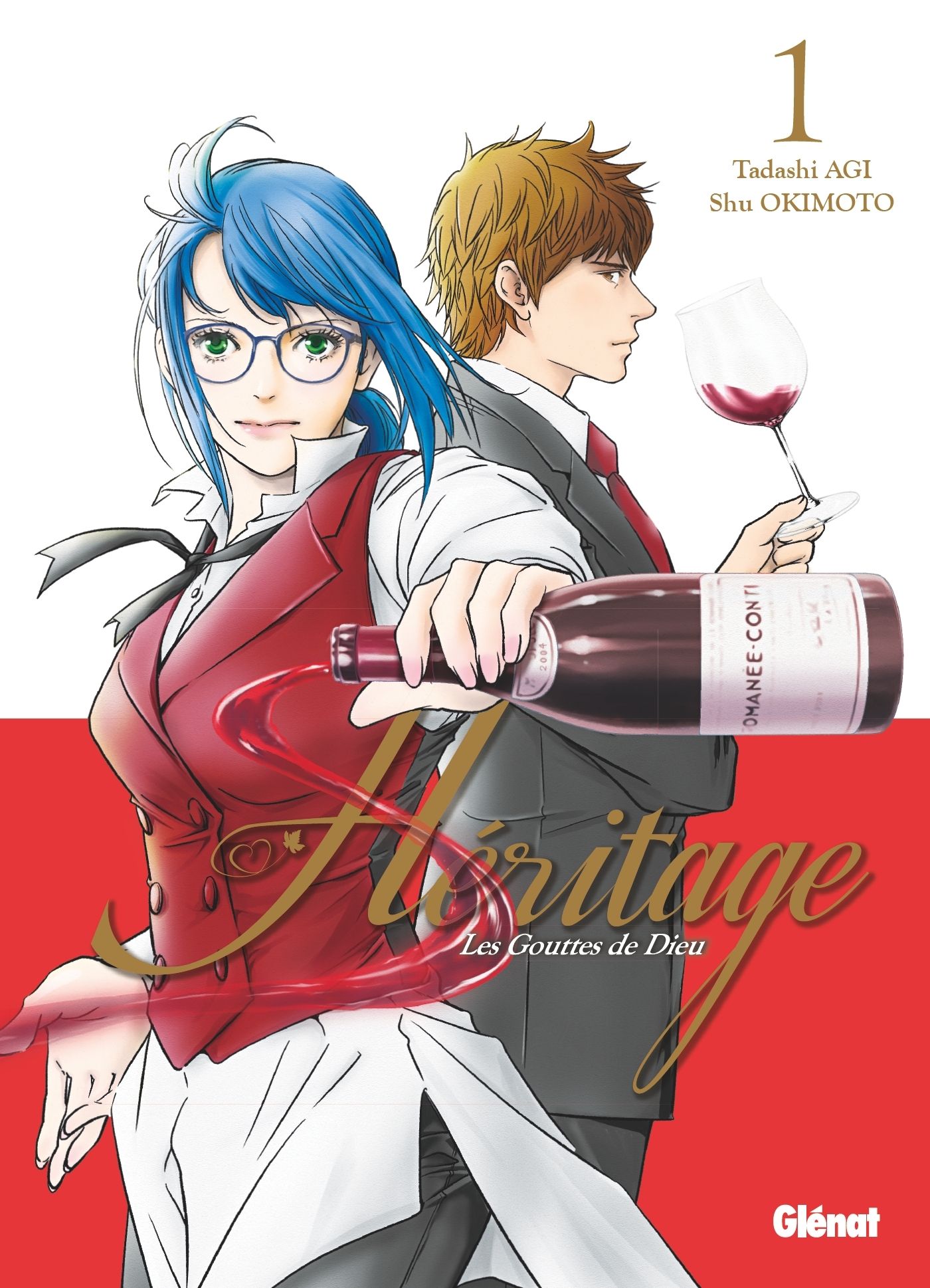 Les gouttes de Dieu - Héritages  T1, manga chez Glénat de Agi, Okimoto