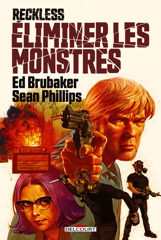 Reckless : Eliminer les monstres  (0), comics chez Delcourt de Brubaker, Phillips, Phillips