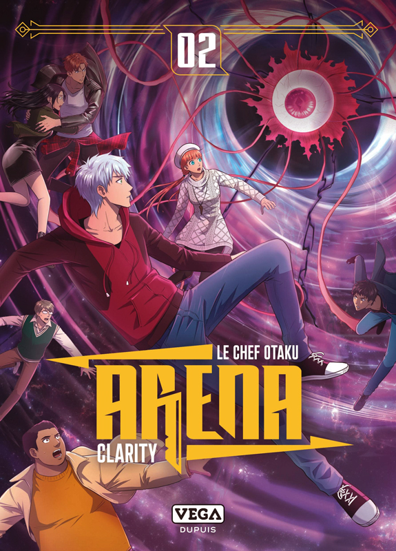  Arena T2, manga chez Dupuis de Le chef otaku, Clarity