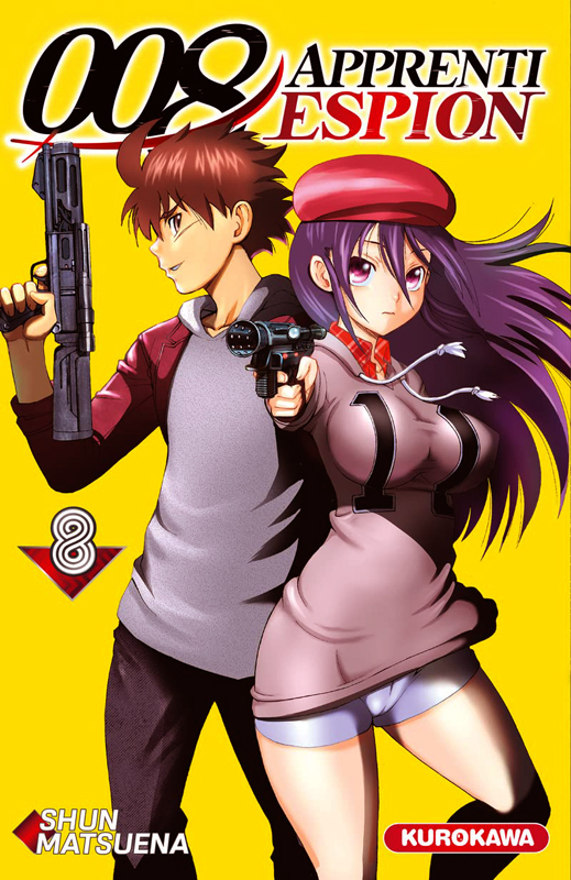  008 Apprenti espion T8, manga chez Kurokawa de Matsuena