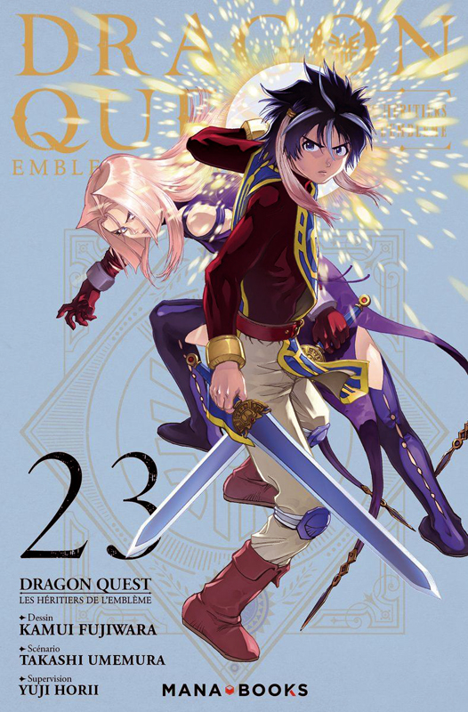  Dragon quest - Les héritiers de l’emblème T23, manga chez Mana Books de Eishima, Fujiwara