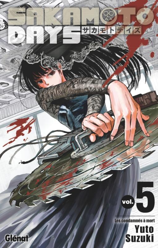  Sakamoto days T5, manga chez Glénat de Suzuki
