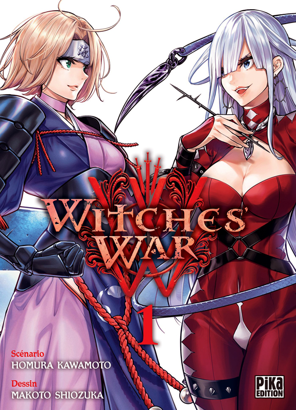  Witches' war T1, manga chez Pika de Kawamoto, Shiozuka