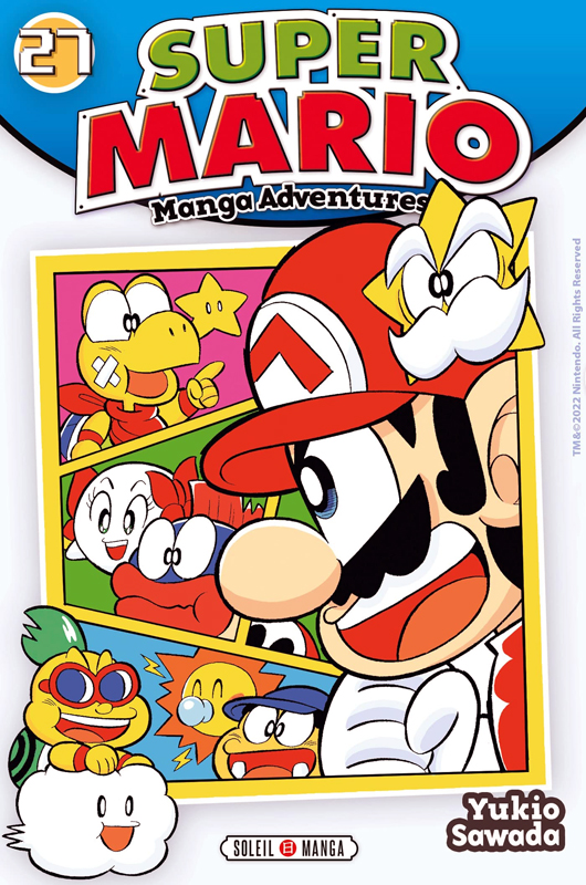  Super Mario T27, manga chez Soleil de Sawada