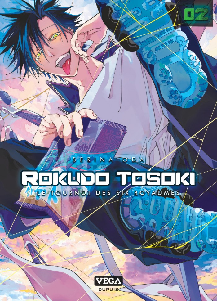  Rokudo Tosoki le Tournoi des 6 royaumes T2, manga chez Dupuis de Oda
