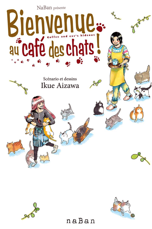 Bienvenue au café des chats, manga chez NaBan Editions de Aizawa