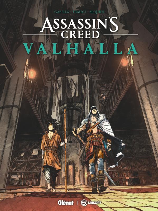 Assassin's Creed Valhalla, bd chez Glénat de Gabella, Traisci, Alquier