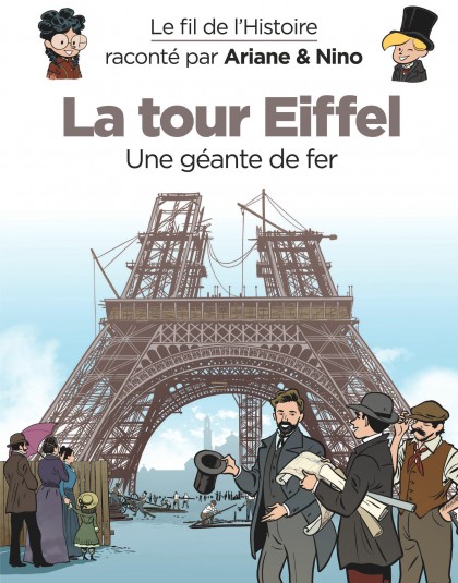 Le Fil de l'Histoire T28 : La Tour Eiffel (0), bd chez Dupuis de Erre, Savoia