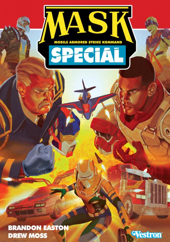  M.A.S.K.  T3 : Special (0), comics chez Vestron de Rodriguez, Easton, Diaz, Moss, Cruz, Esculin, Dalannays