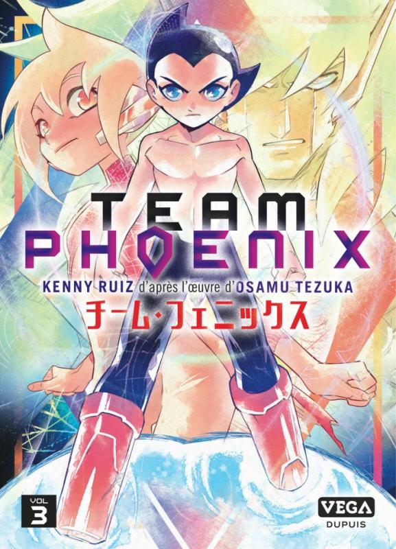  Team phoenix T3, manga chez Vega de Ruiz, Tezuka
