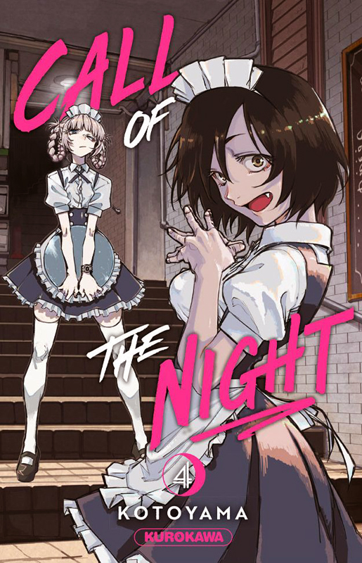  Call of the night T4, manga chez Kurokawa de Kotoyama