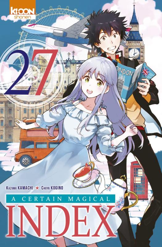 A certain magical index T27, manga chez Ki-oon de Kamachi, Kogino
