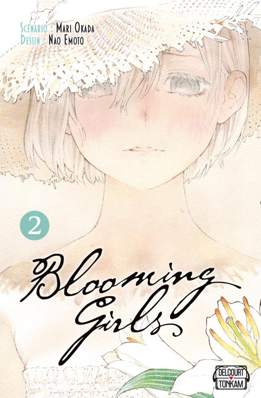  Blooming girls T2, manga chez Delcourt Tonkam de Okada, Emoto