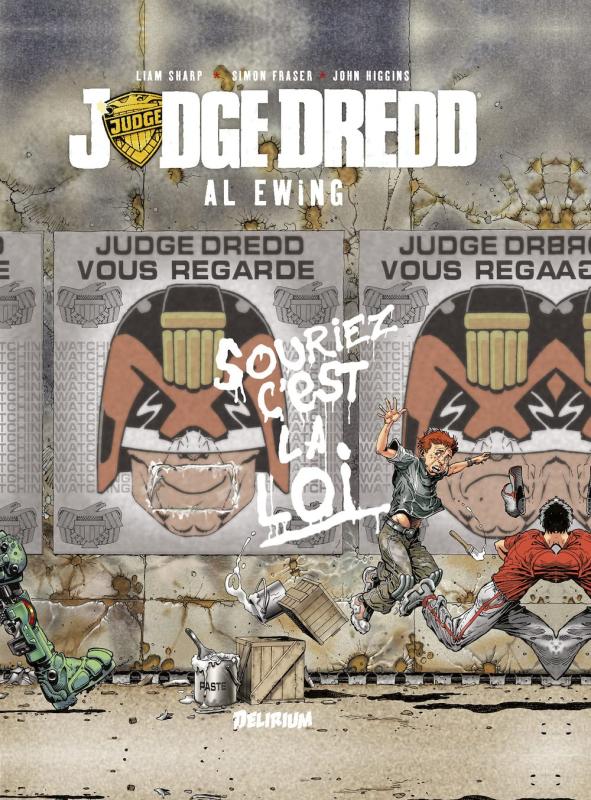 Judge Dredd- Souriez, c'est la loi , comics chez Delirium de 