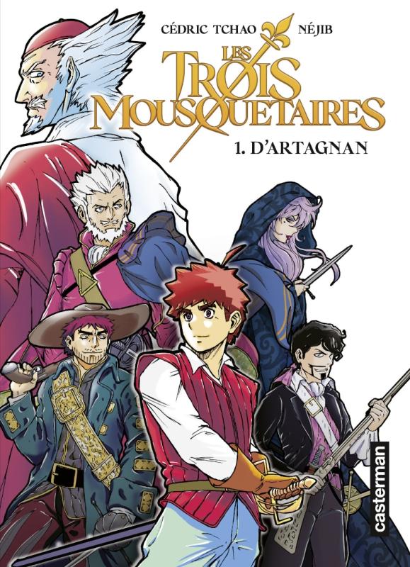  Trois mousquetaires T1 : D'Artagnan (0), manga chez Casterman de Belhadj Kacem , Tchao