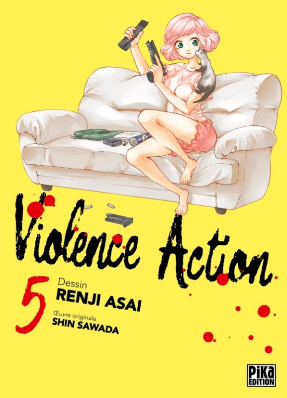  Violence action T5, manga chez Pika de Sawada, Asai