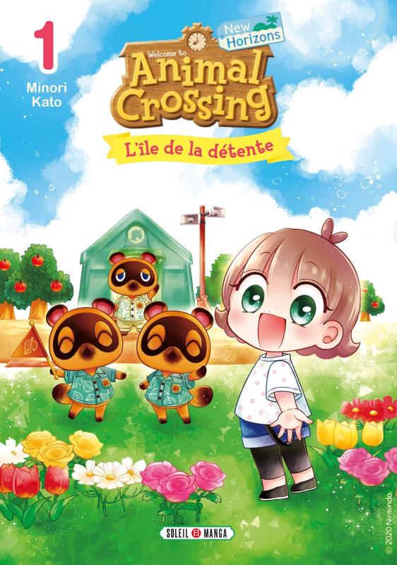  Animal crossing : New Horizons, l'île de la détente T1, manga chez Soleil de Katô, Nintendo